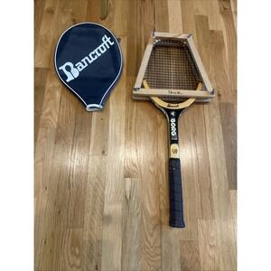 Vintage Personal Bjorn Borg Bancroft‎ Tennis Racket. Used In Tournament Play